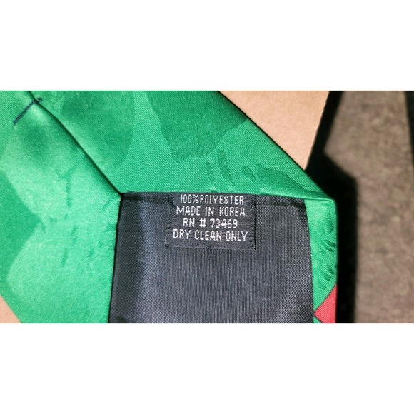 Vtg Cartoon Christmas Neck Tie Looney Tunes Lot Taz Daffy Tweedy Bugs‎ Sylvester - Picture 7 of 12